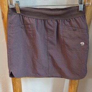 MOUNTAIN HARDWEAR Size xs Womens Stretch Pocket A-Line mini skirt